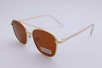 Очки солнцезащитные поляризационные металлические мужские Wilibolo P-8003