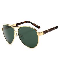 Поляризационные солнцезащитные металлические очки с защитой UV400 2802-2-GT