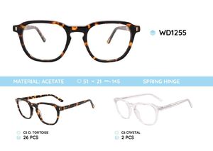 Plastic frames for glasses acetate material WD1255