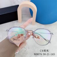 Оправа гибридная, металл + TR90, линзы с Blue Block покрытием SANTA M8076