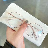 Оправа металлическая с линзами Blue Ray Cut MAMO 8786