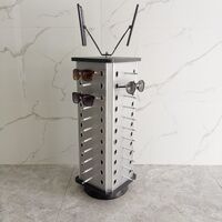 Tabletop glasses stand for 44 slots with mirrors JS-C220519 