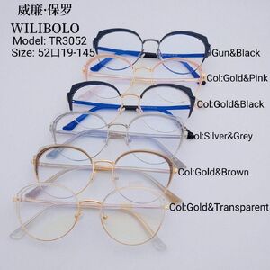 Metal + TR90 ultrathin women's frames Wilibolo TR3052