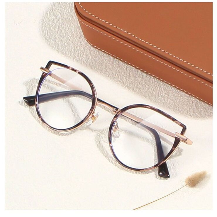 Combined frame (metal + TR90) with Blue Ray Cut protection lenses MAMO S12005