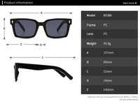 Солнцезащитные очки Elit квадратные гламурные 86388