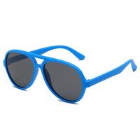 Polarized silicone sunglasses with UV400 protection for kids S5010