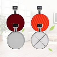 Lenses with a metal rim for trial lens set