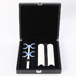 Prism lens set + flipper in artificial leather case PS-48 