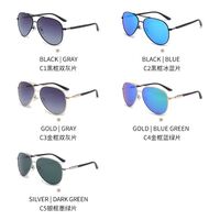 Polarized metal sunglasses with UV400 protection MS1222-GT