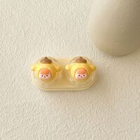 Mini soft contact lens kit retractable W-CT23立体娃娃头