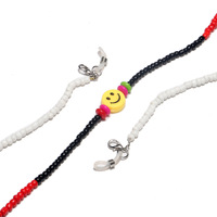 Цепочка для очков с бусинами из опала GL1257