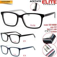 Plastic frames for glasses acetate material ELITE EE18008
