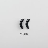 Elastic temple hinge for children's frames, length 26 mm