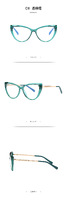 Plastic frames for glasses TR90+CA material (flex hinges) FOCUS FCS2061