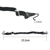 Elastic string - children's glasses holder with adjustable length, 23.2 cm, hook - Ø2.5 mm