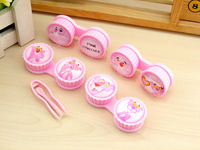 Mini set with contact lens cases XF031, 4pcs