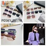 Polarized metal + TR90 sunglasses P05KY 2911