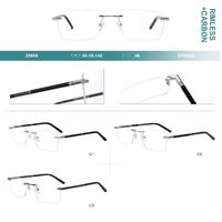 Оправа металлическая безободковая с флексом Big City 25609