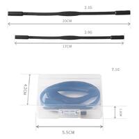 Насадка на заушник c резинкой (стоппер) + шнурок-фиксатор 挂耳在盒子耳勾+绳子套装