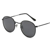Polarized metal sunglasses with UV400 protection RB3447-GT