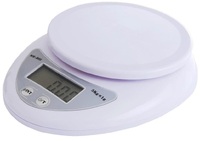 Кухонные электронные весы со съёмной чашей с электронным дисплеем - от 1 гр до 5 кг WH-B05带盘厨房秤