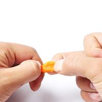 Стоппер - насадка на заушник, противоскользящий ушной крючок, 20*12 мм