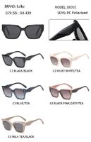 Polarized plastic sunglasses Leke L88003