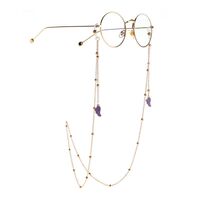 Металлическая нескользящая цепочка, с подвеской в виде крыльев, для очков и масок GL1021-2