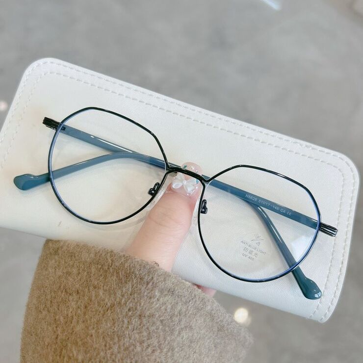 Metal frame MAMO with Blue Ray Cut protection lenses H5626