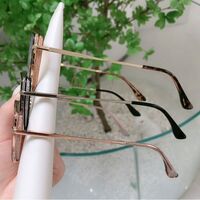 Combined frame (metal + TR90) with Blue Ray Cut protection lenses and flex MAMO S11859