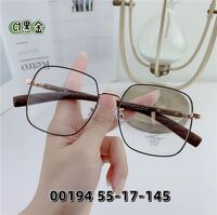 Hybrid metal + TR90 frame with Blue Block coating SANTA 00194