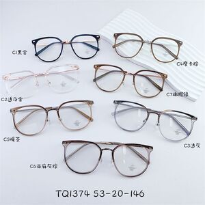 Hybrid frame, metal + TR90, with Blue Block protection SANTA TQ1374