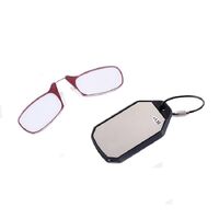 Plastic reading pince-nez glasses with case 6008, diopters from +1.00 to +3.00, RMC=62-64
