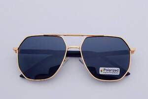 Очки солнцезащитные поляризационные металлические мужские Wilibolo P-8008