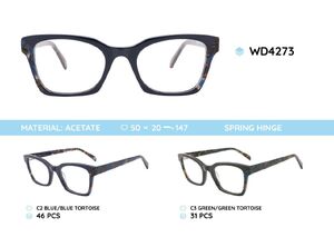 Plastic acetate eyeglasses frame for women WD4273