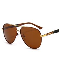 Polarized metal sunglasses with UV400 protection 2928-GT