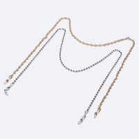 Glasses chain with hearts GM057