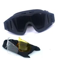 Safety shockproof tactical goggles 战术套装-沙漠蝗虫