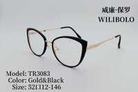 Metal + TR90 plastic ultrathin women's frames with spring hinges Wilibolo TR3083