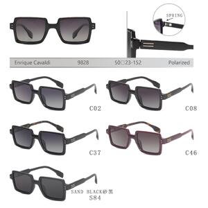 Солнцезащитные поляризационные пластиковые очки с флексом Enrique Cavaldi EC9828