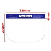 Transparent protective mask