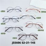 Оправа металлическая, линзы с Blue Block покрытием SANTA JS5606