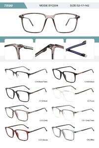 Оправа пластиковая из TR90 мужская с флексом SY2204-DA