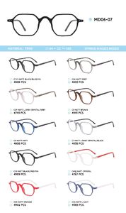 TR-90 plastic frames for glasses MD06-07