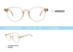 Plastic frames for glasses acetate material WD0023