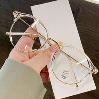 Hibrid, metal + TR90, Blue Block glasses with hinge thread blue light protection FENQI F1343