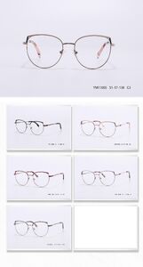 Metal frame for women with spring hinges YM11005-DA