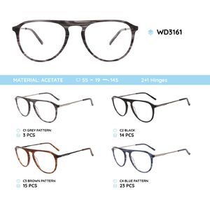 Plastic acetate eyeglasses frame for women WD3161
