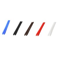 Silicone glasses sleeves, length 73 mm, hole 2*1.5 mm (price for a  pair)