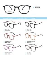 Plastic Ultem eyeglasses frame P5002